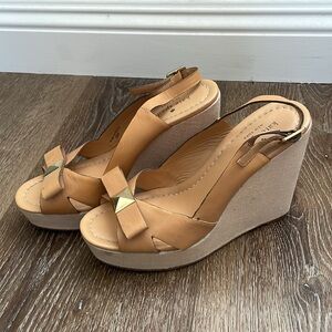 Kate Spade Wedge Sling Back Heel Shoes